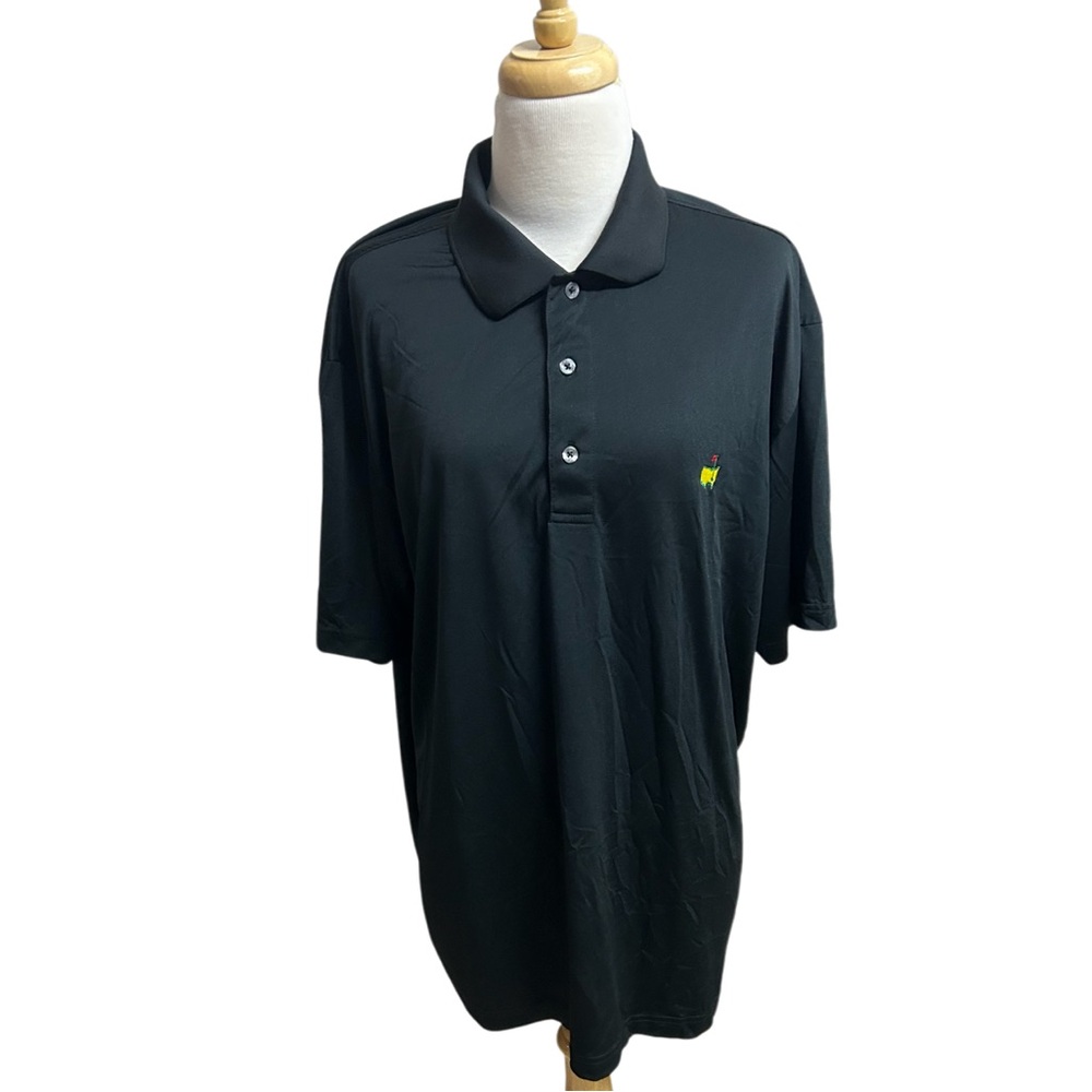Masters Men's Solid Black Performance Tech Golf S… - image 1